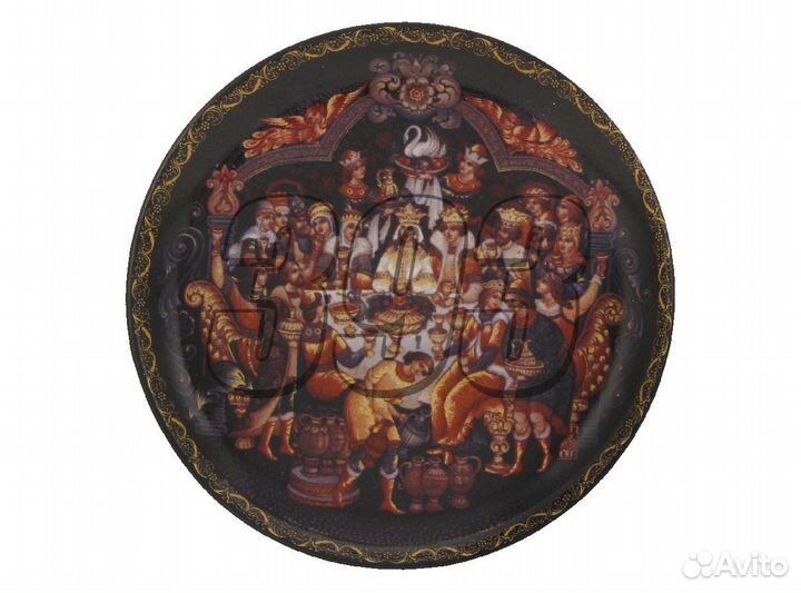 Коллекционная тарелка Пир (малая) (4904)