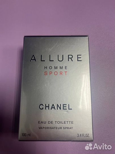 Chanel allure homme sport франция оригинал честно