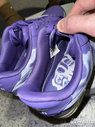 Nike Air force Skeleton purple
