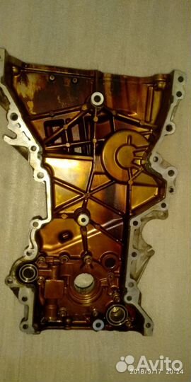 Передняя крышка двс в сборе с маслянным насосом SL