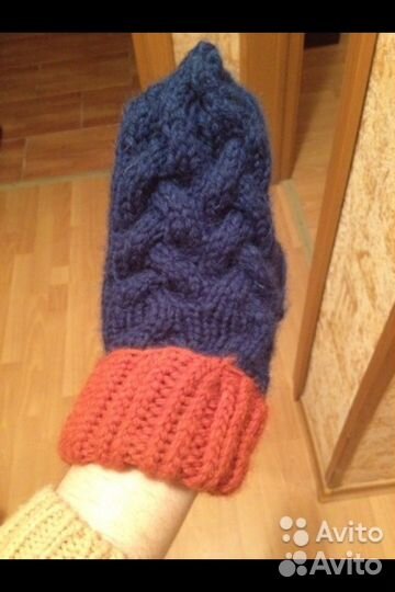 Шапка, варежки и снуд