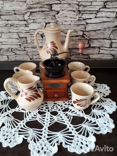 Кофемолка сервиз и др фарфор