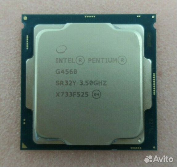 Процессор Intel Pentium G4560 Kaby Lake (3500MHz