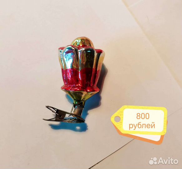 Коллекционные елочные игрушки СССР