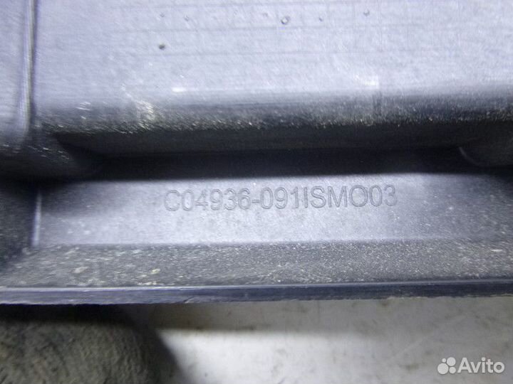 Направляющая заднего бампера renault megane III 20