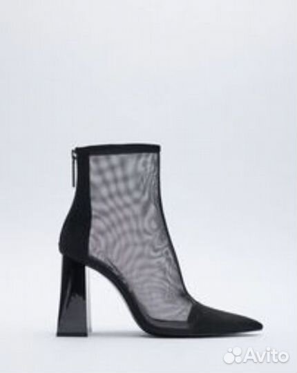 Ботильоны сетка Zara