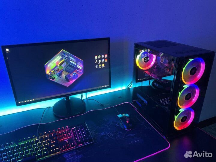 Игровой Пк Intel Core i5/RX580/16GB RAM