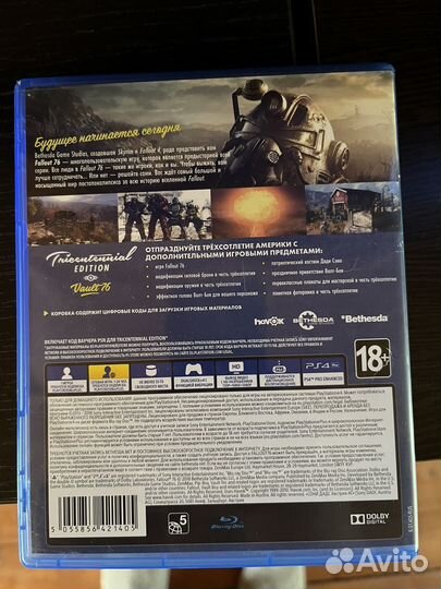 Fallout 76 tricentennial edition ps4 ps5 рус суб