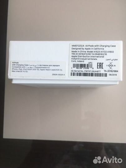 Кейс айрподс оригинал
