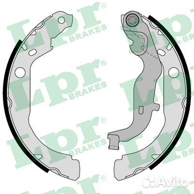 Колодки тормозные барабанные 01131 - LPR