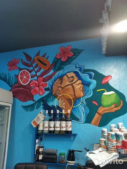 Роспись стен / художник-оформитель