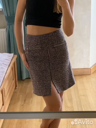 Твидовая юбка