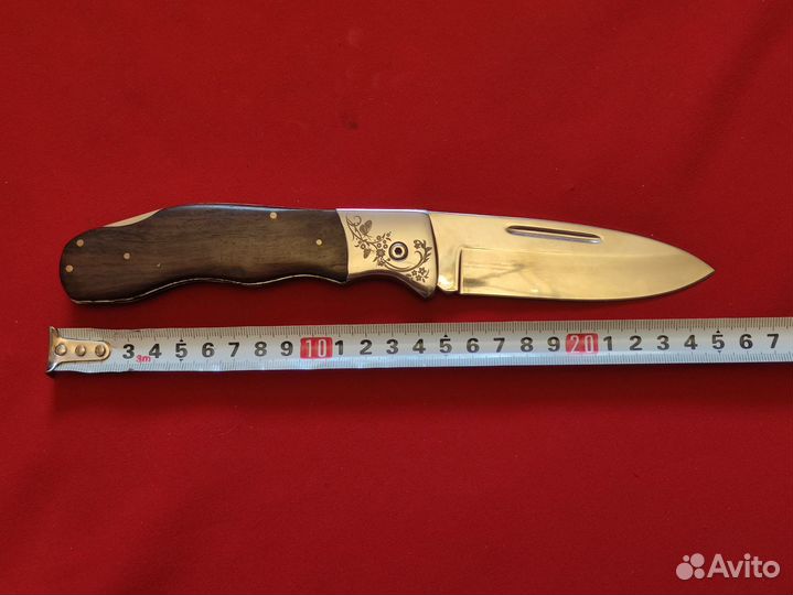 Нож, сталь D-2, HRC60, Original,накладки малаз.дуб