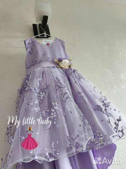 Выпускное нарядное платье для девочки 116 новое