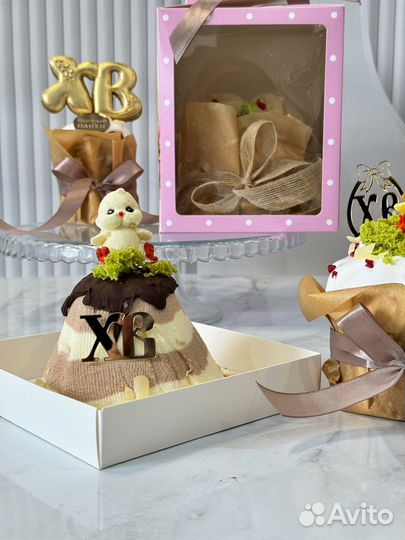 Куличи на заказ творожная пасха