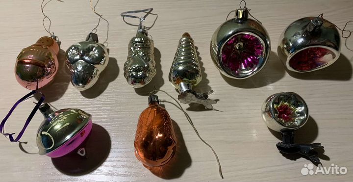 Елочные игрушки СССР, Шары Глинка