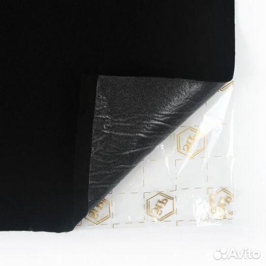 Карпет самоклеющийся черный STP