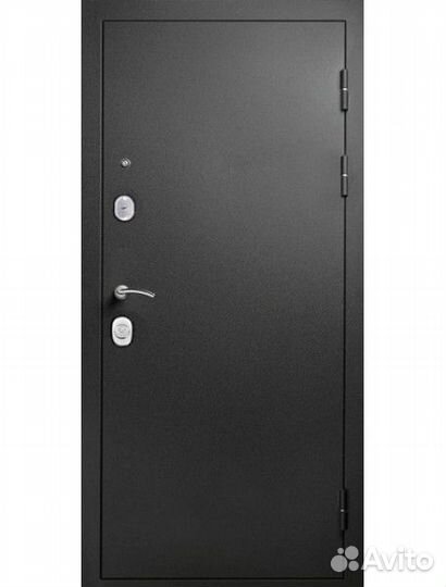 Входная дверь Гарда S1 Муар зеркало 