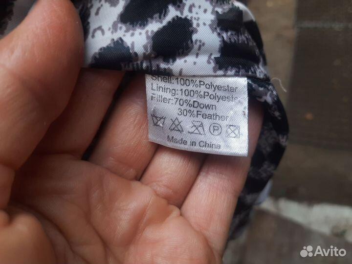 Пуховик женский