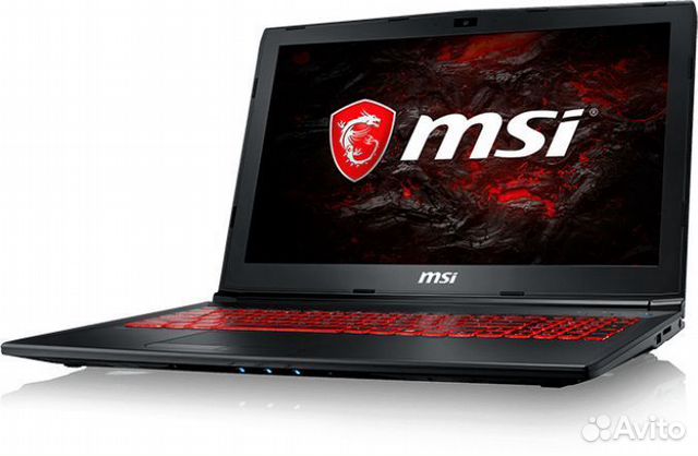 MSI 15.6 i5-7300HQ 4яд4пот GTX1050 8Gb SSD120 1Tb