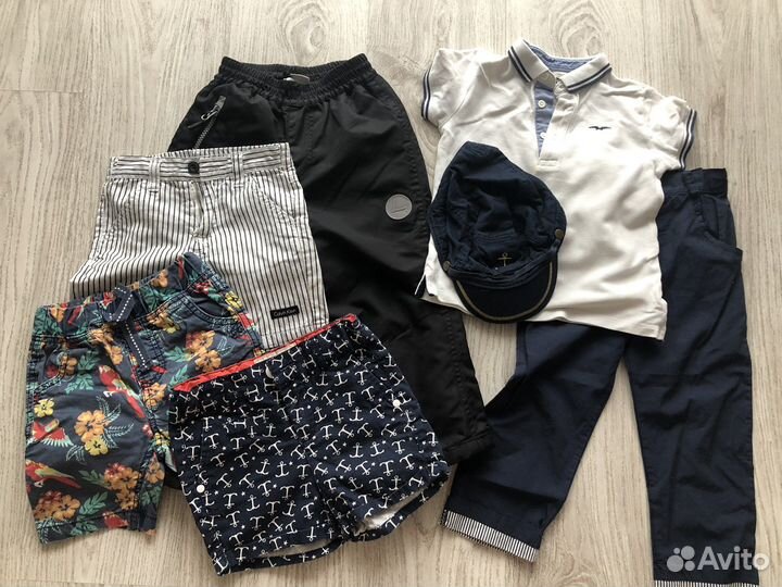 Детские вещи 86 пакетом и отдельно