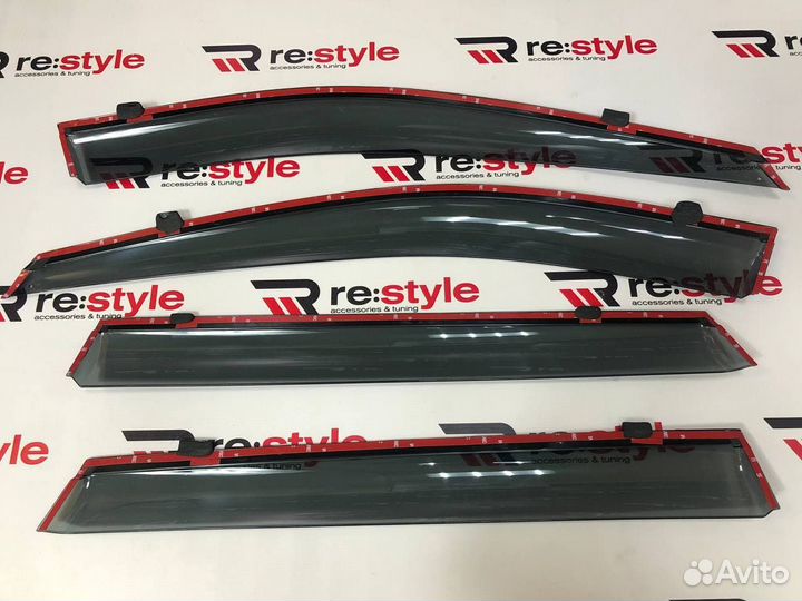 Ветровики Nissan X-Trail 32 Kanglong R1444