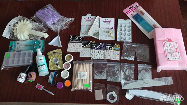 Стартовый набор для ногтей и покрытия гель лаком