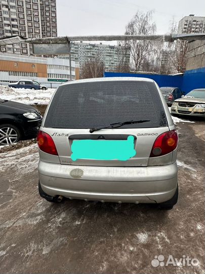 Daewoo Matiz 0.8 AT, 2007, 117 797 км