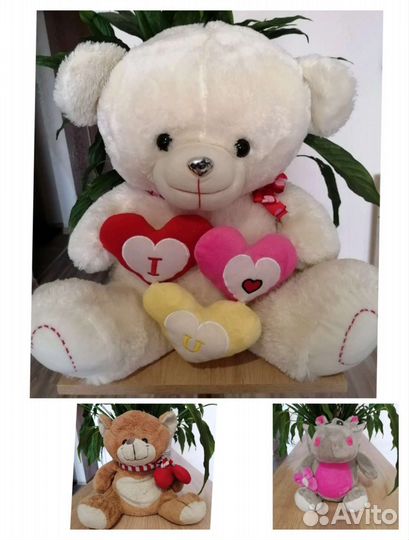 Мягкие игрушки разные