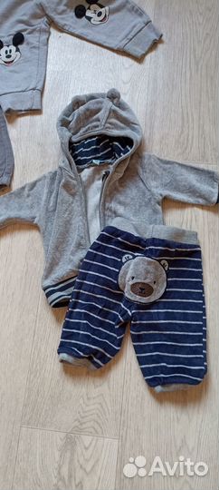 Вещи детские пакетом от 0 до 2 лет