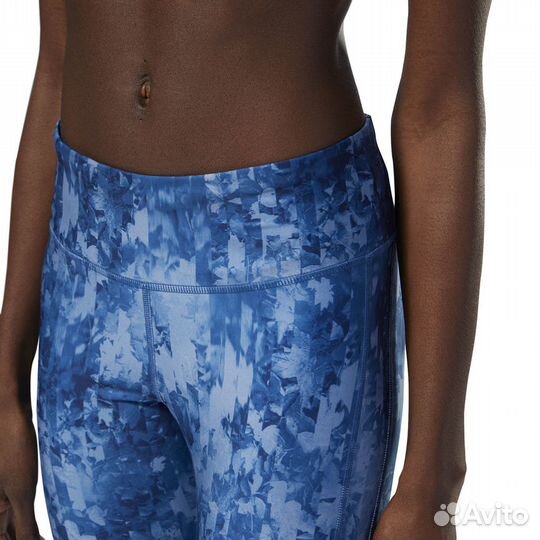 Легинсы женские Reebok All-Over Print CY4631