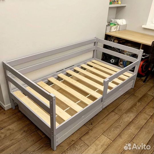 Кровать Детская софа массив