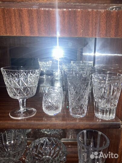 Хрустальные рюмки