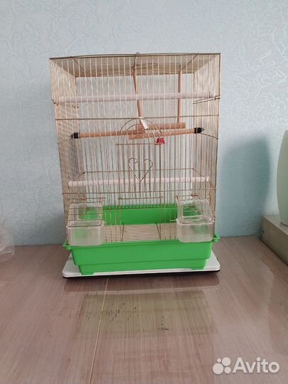 Красивая клетка для птичек