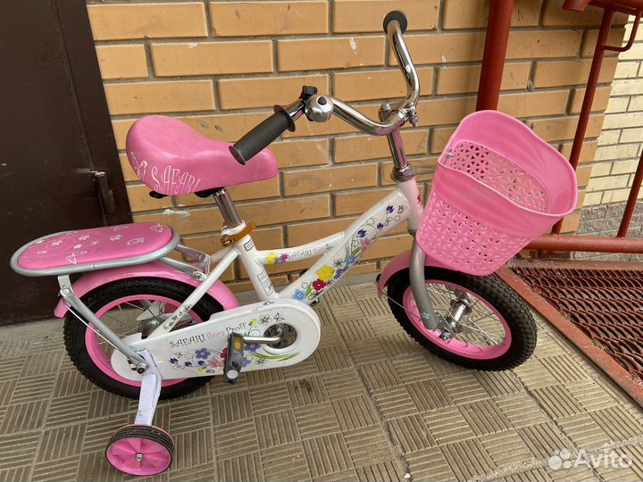 Велосипед для девочки от 3 лет