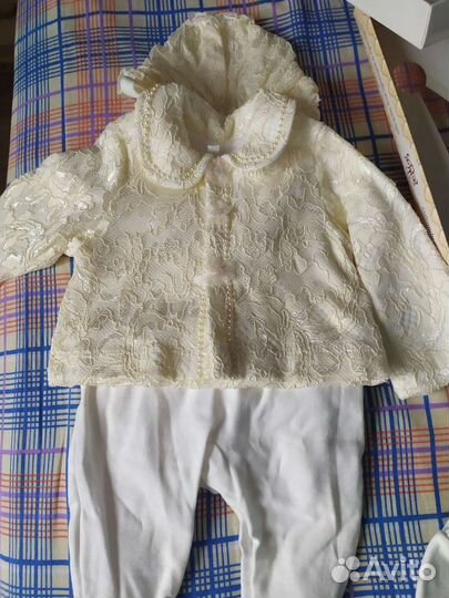 Комплект на выписку для девочки лето