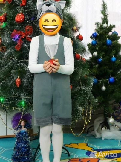 Костюм серый котик
