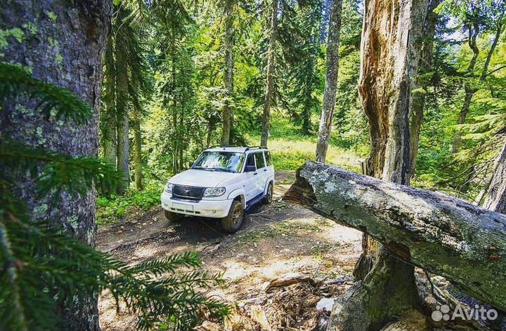 Джип-тур по Абхазии: озеро Рица, Гегский водопад