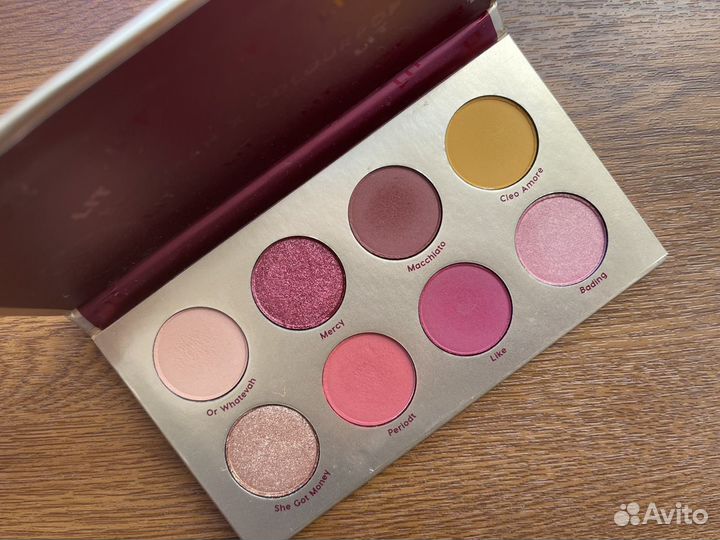 ColourPop toofaced UD палетки теней