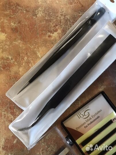 Ресницы для наращивания, микробраши, пинцеты