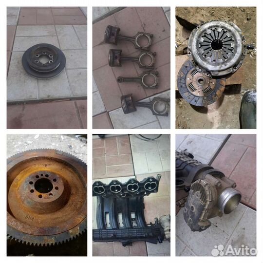 Двигатель Chery IndiS S18D по частям