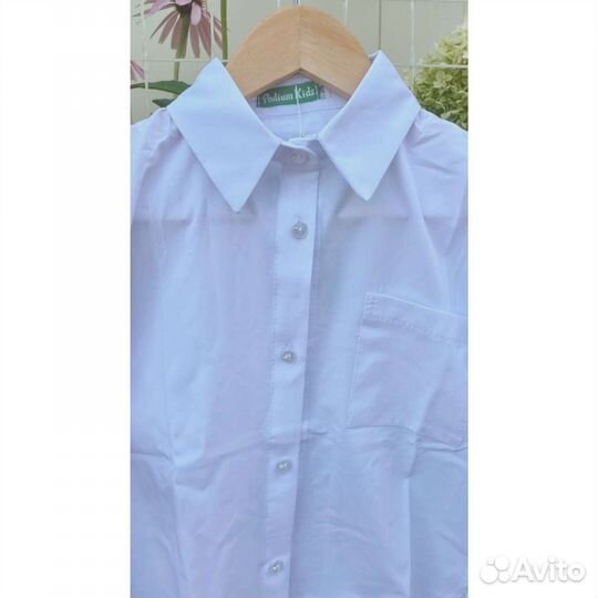 Рубашка на девочку 122