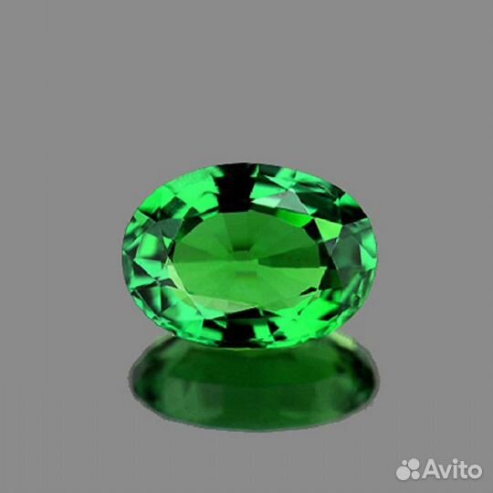 Гранат натуральный 0,61Ct 6,5х4,5мм VVS овал