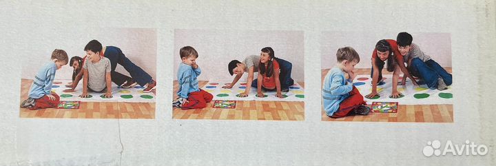 Твистер игра напольная