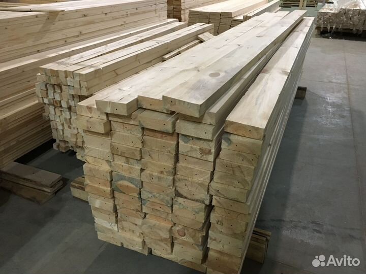 Доска сухая строганная