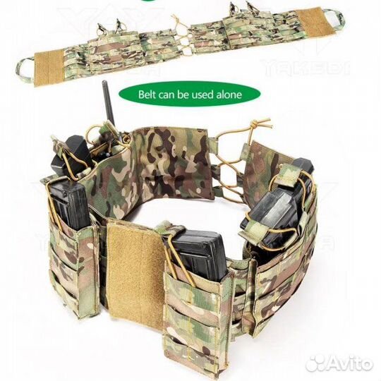 Бронежилет (плитник) с подсумками Yakeda VT-6026-1