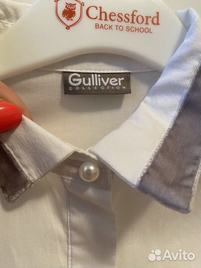 Рубашка для девочки Gulliver, р. 122/128