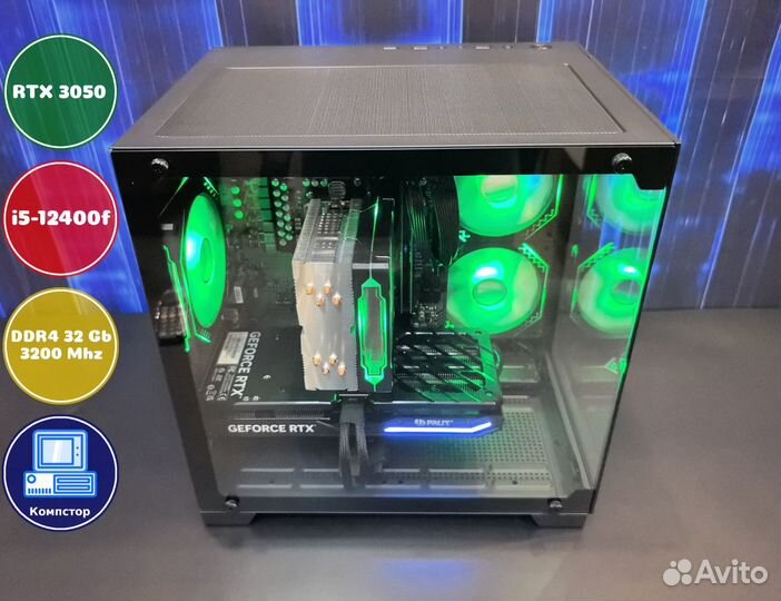 Игровая станция i5-RTX3050-32DDR4-VMK358146209-H610