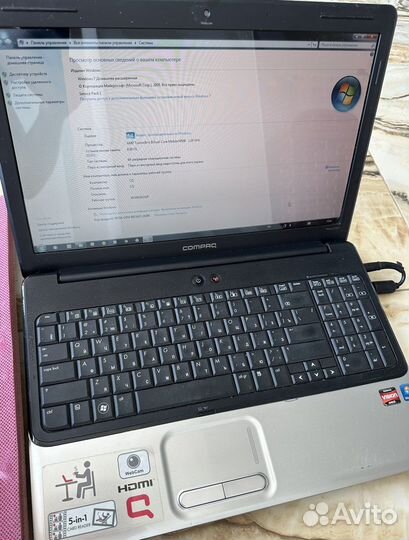 Hp compaq presario cq61 ноутбук для школьника