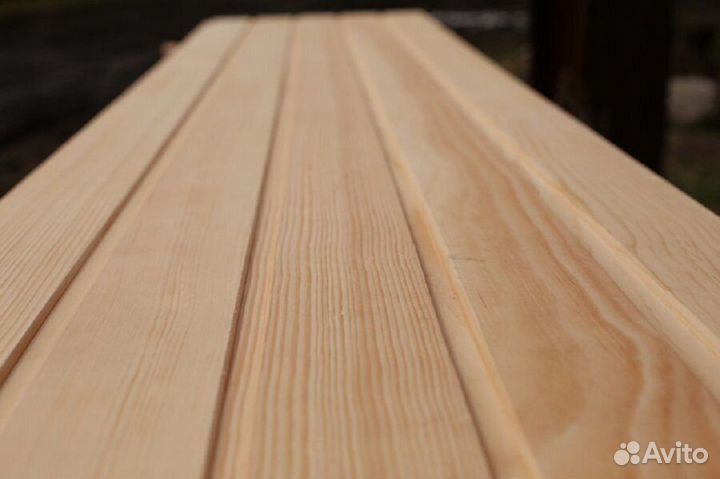 Имитация бруса широкая сорт ав